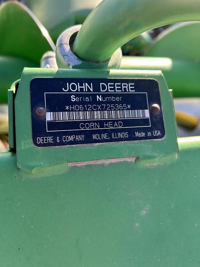 Image of John Deere 612C equipment image 3