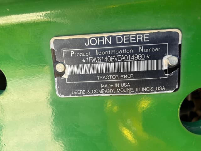 Image of John Deere 6140R equipment image 2