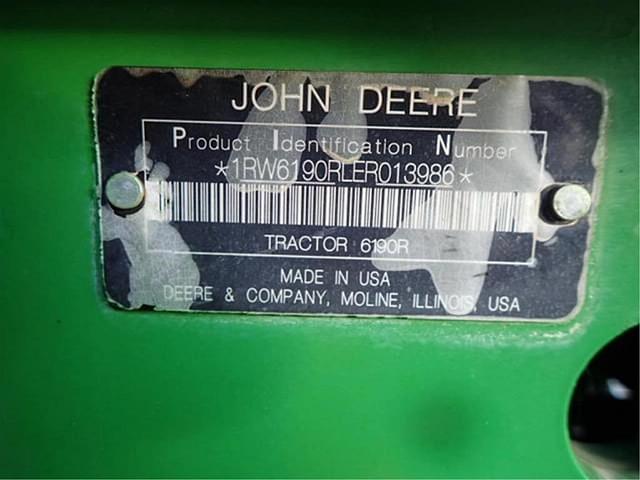 Image of John Deere 6190R equipment image 4