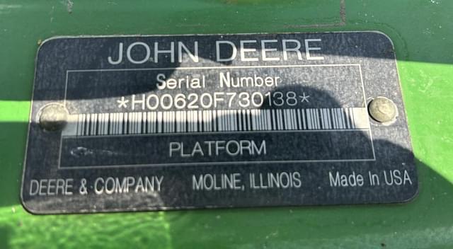 Image of John Deere 620F equipment image 4