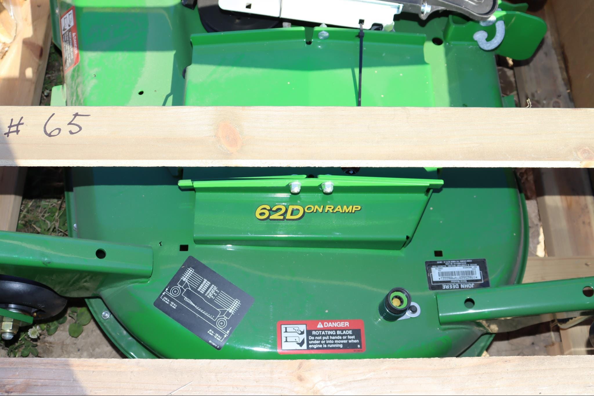 Main image John Deere 62D