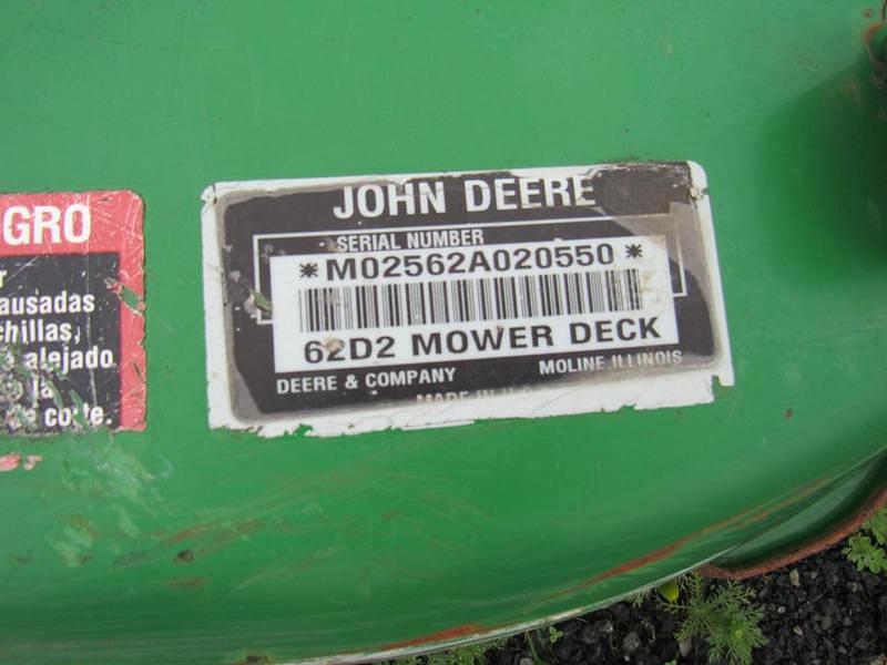 Image of John Deere 62D Image 1