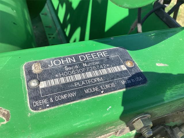 Image of John Deere 630F equipment image 1