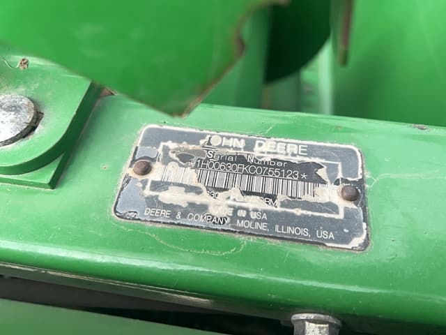 Image of John Deere 630F equipment image 2