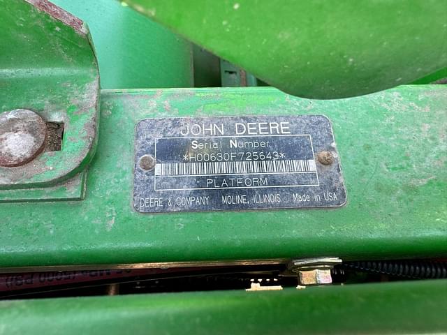 Image of John Deere 630F equipment image 1