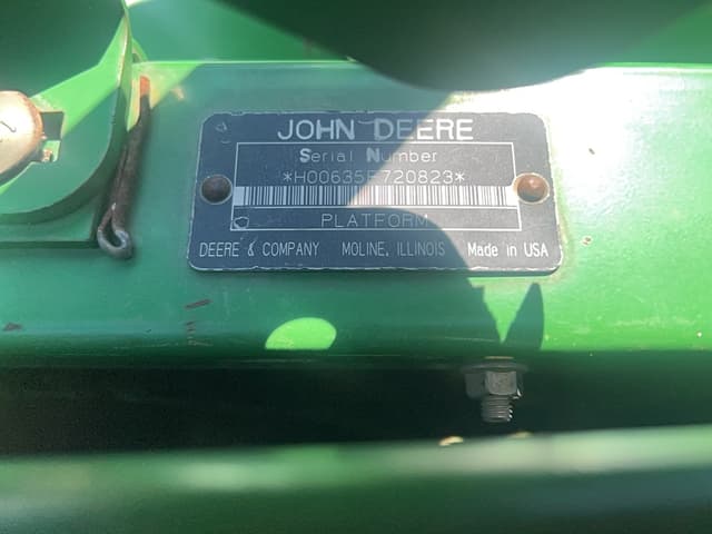 Image of John Deere 635F equipment image 1