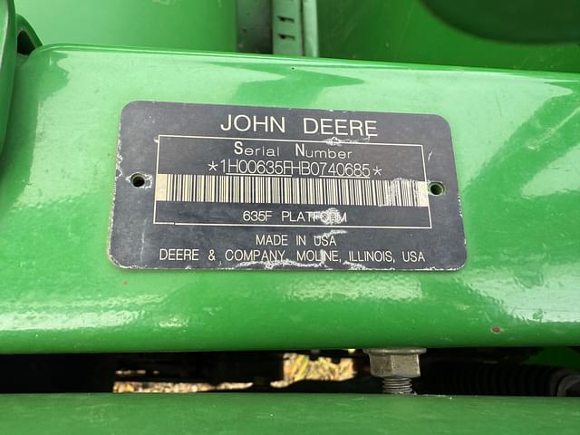 Image of John Deere 635F equipment image 3