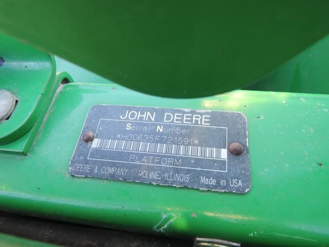 Image of John Deere 635F equipment image 1