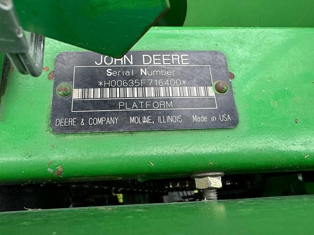 Image of John Deere 635F equipment image 2