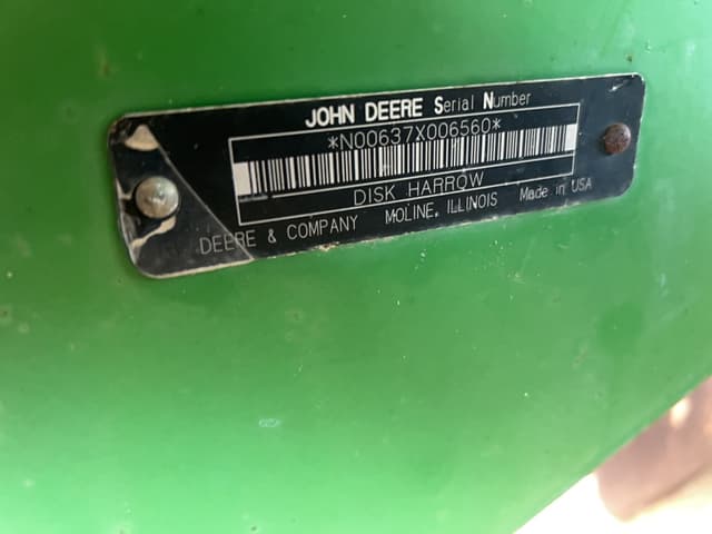 Image of John Deere 637 equipment image 3