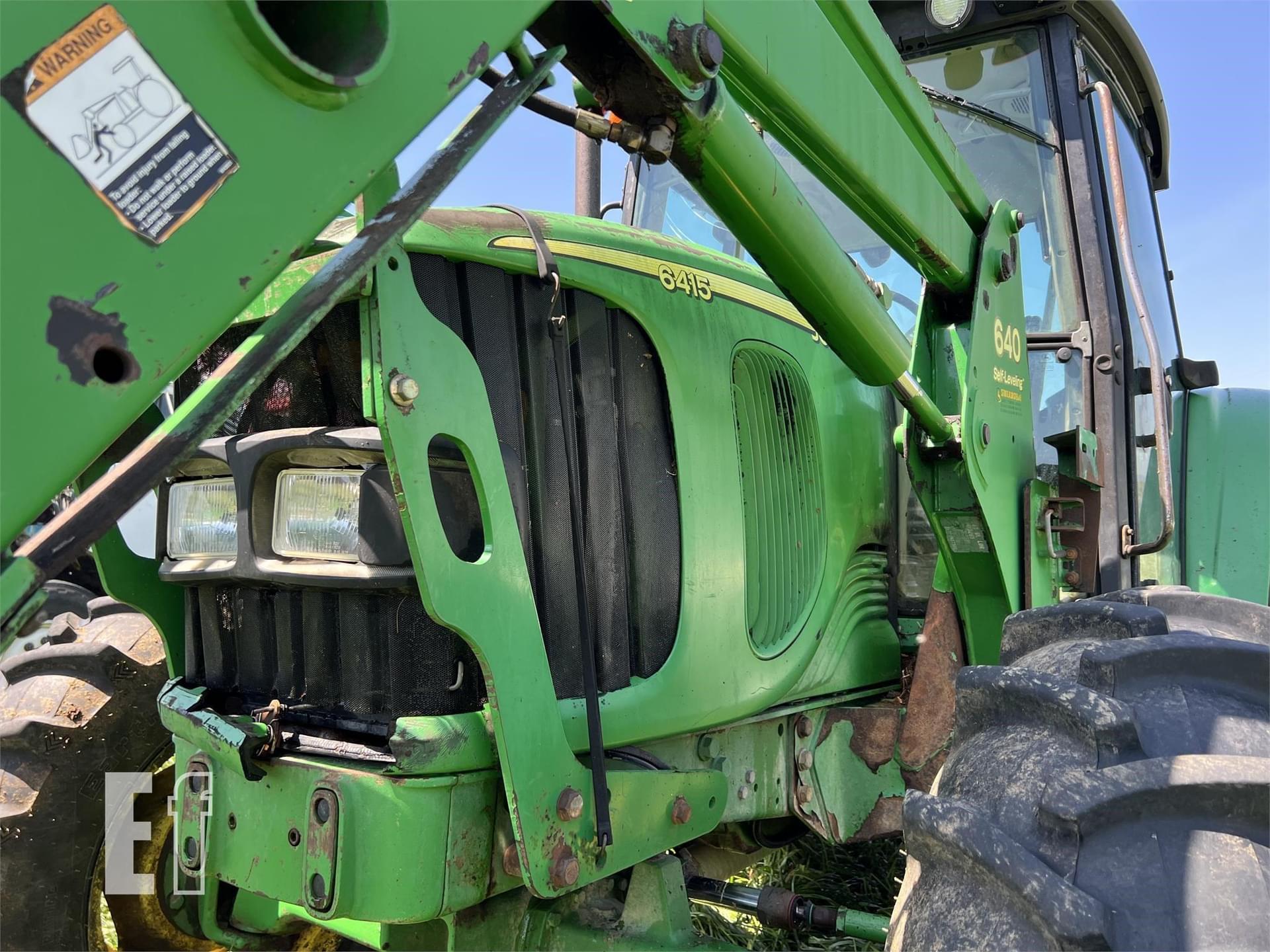 John Deere 6415 Tractors 100 to 174 HP for Sale Tractor Zoom