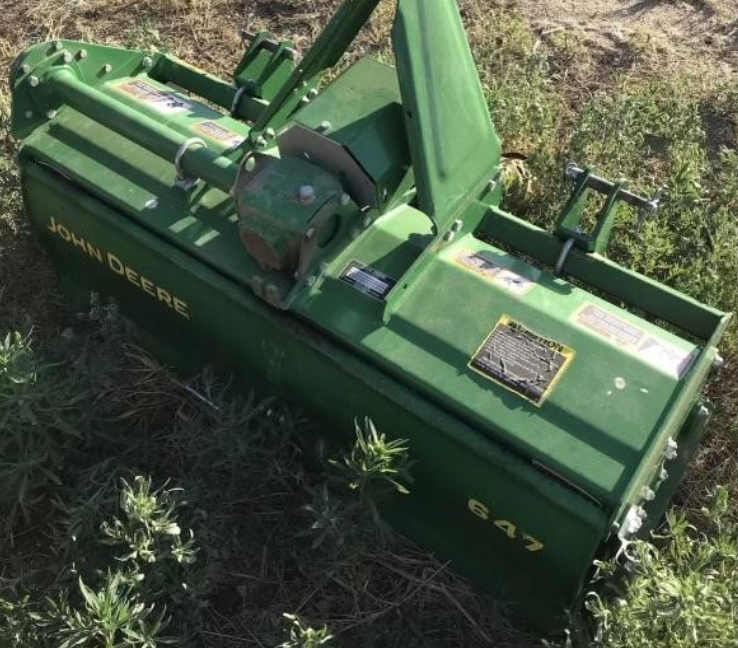 SOLD John Deere 647 Tillage Rotary Tillage Tractor Zoom