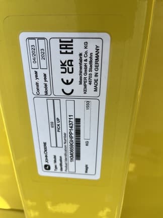 Image of John Deere 659 equipment image 1