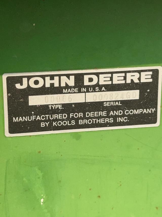 Image of John Deere 66 equipment image 3