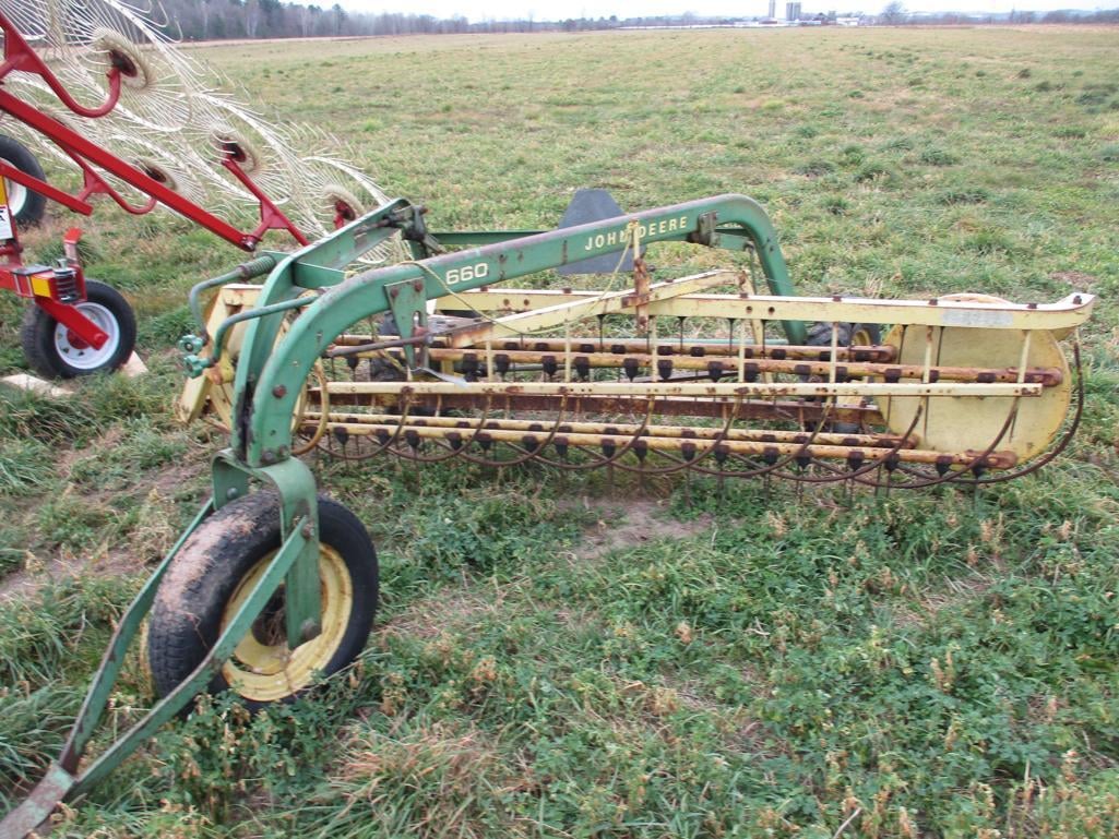 SOLD - John Deere 660 Rake Hay and Forage | Tractor Zoom
