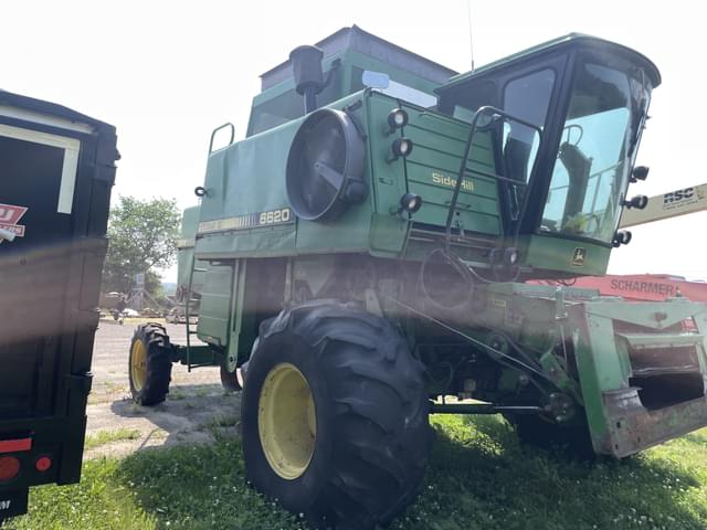 Image of John Deere 6620 Sidehill equipment image 2