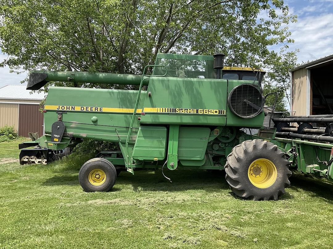 Image of John Deere 6620 Sidehill Primary image