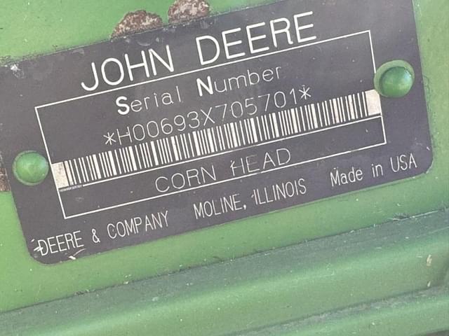 Image of John Deere 693 equipment image 4