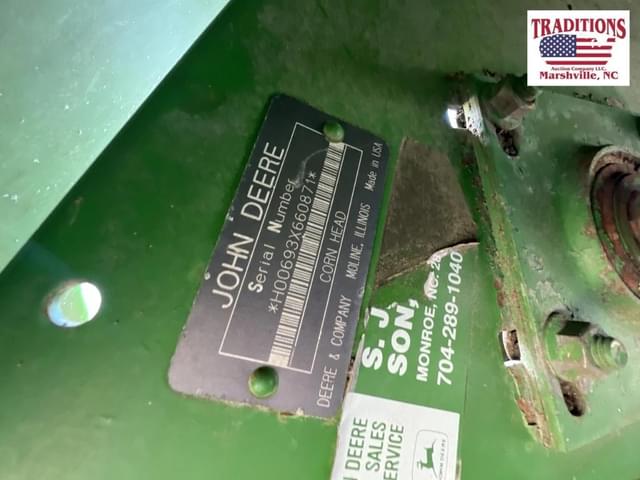 Image of John Deere 693 equipment image 4