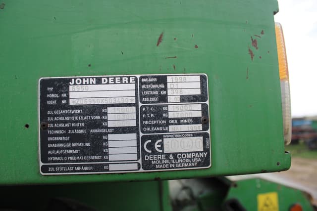 Image of John Deere 6950 equipment image 3