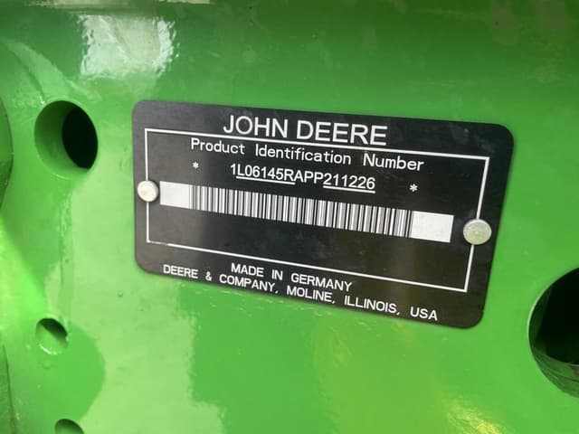 Image of John Deere 6R 145 equipment image 1