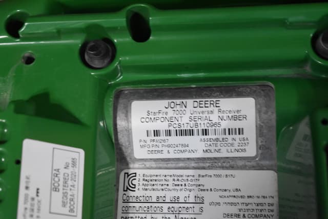 Image of John Deere StarFire 7000 equipment image 4