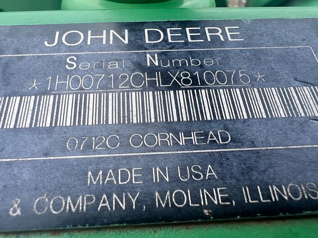 Image of John Deere 712C equipment image 1