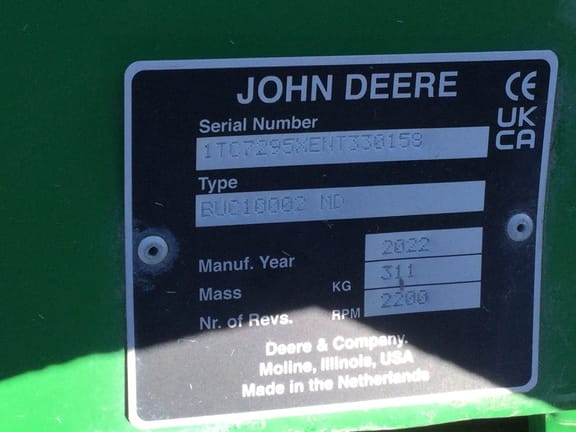 John Deere 72" Equipment Image0