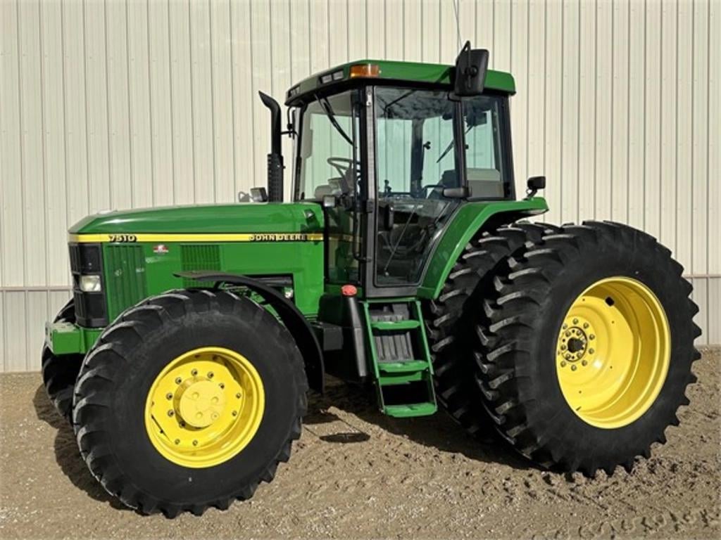 SOLD - 2002 John Deere 7510 Lot No. 9000 Tractors with 13 Hrs | Tractor ...