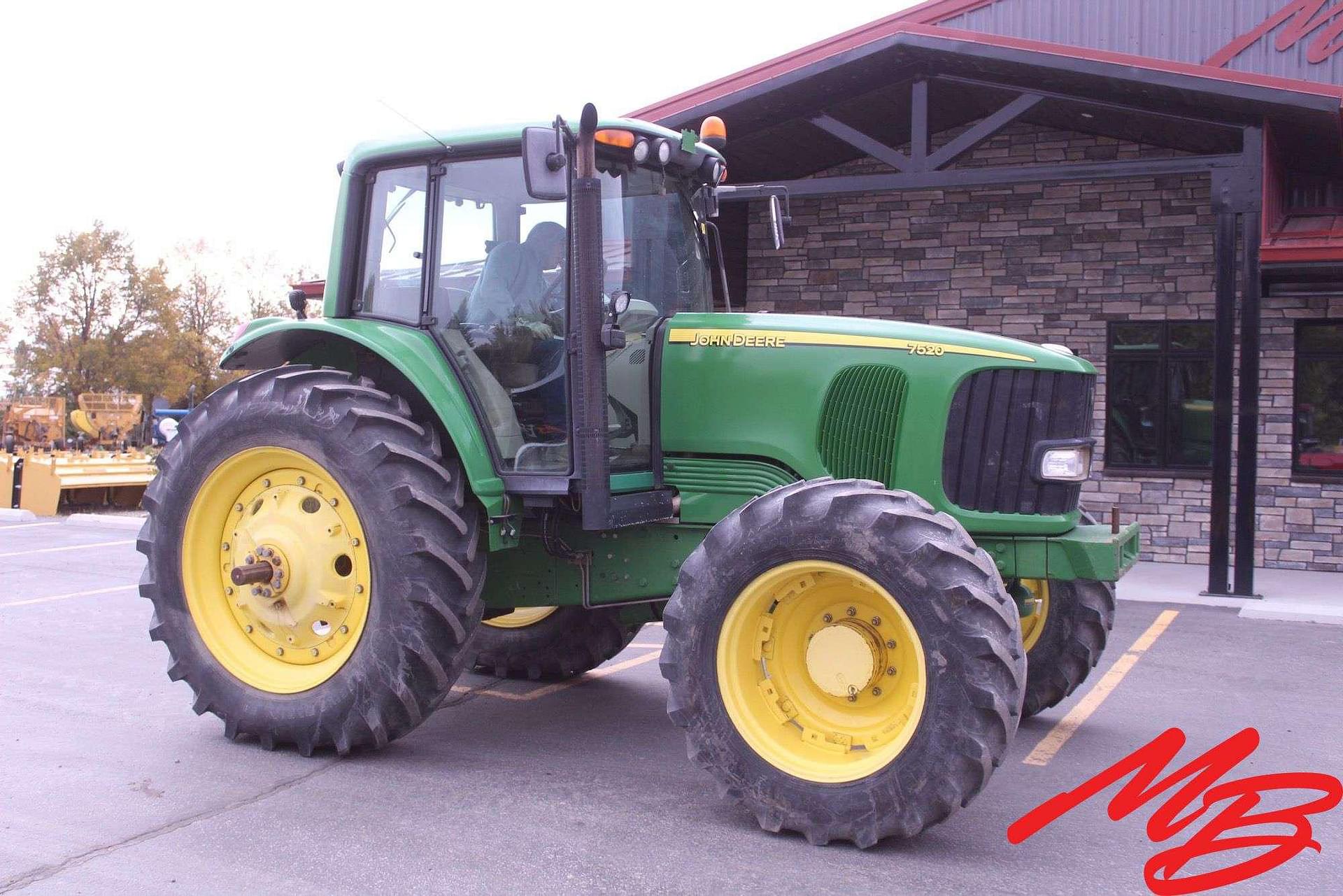 John Deere 7520 Tractors 100 to 174 HP for Sale Tractor Zoom