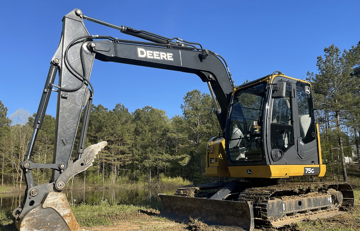 John Deere 75G Construction Compact Excavators for Sale Tractor Zoom