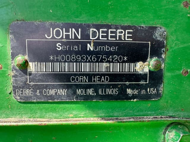 Image of John Deere 893 equipment image 3