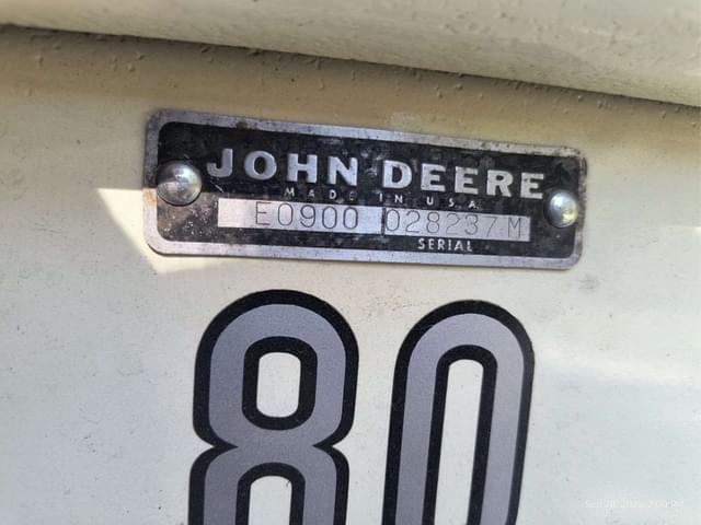 Image of John Deere 80 equipment image 2