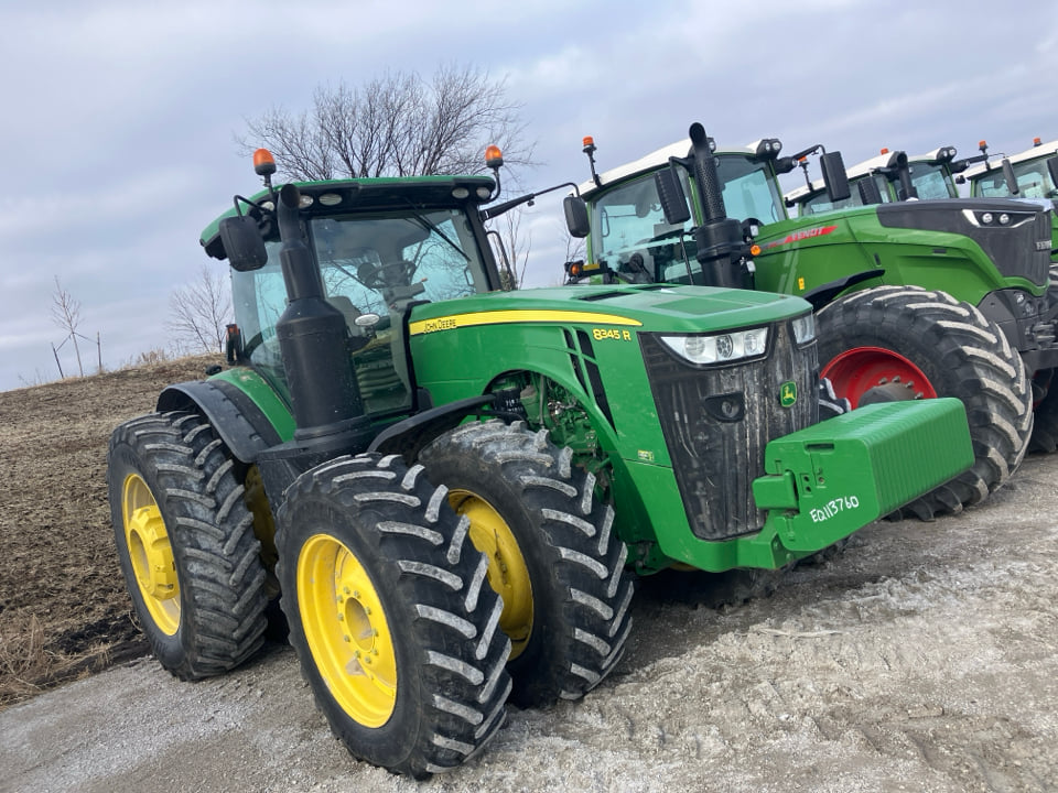 SOLD - 2014 John Deere 8345R Stock No. EQ0113760 Tractors with 4,691 ...