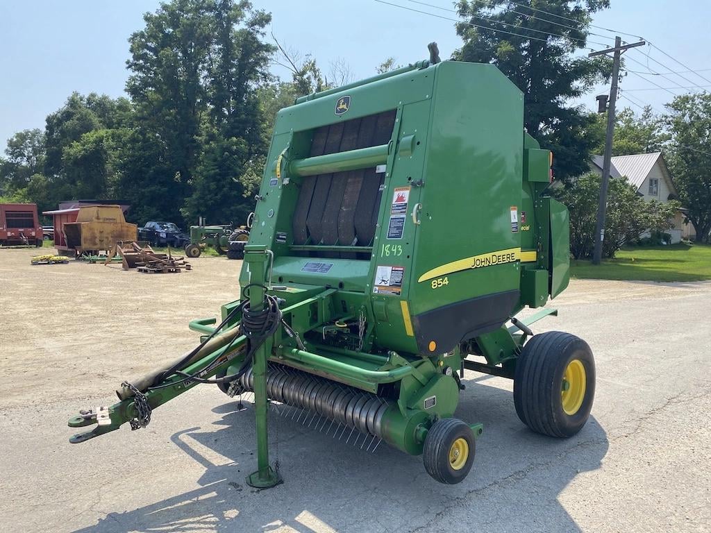 SOLD - John Deere 854 Lot No. 1843 Hay and Forage with 14,038 Bales ...