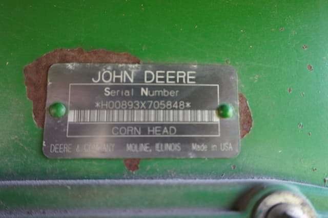 Image of John Deere 893 equipment image 1