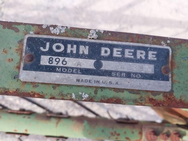 Image of John Deere 896A equipment image 4
