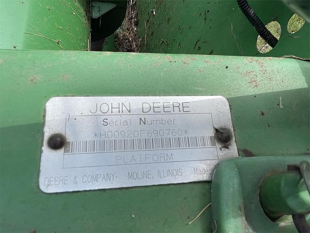 Image of John Deere 920F equipment image 4