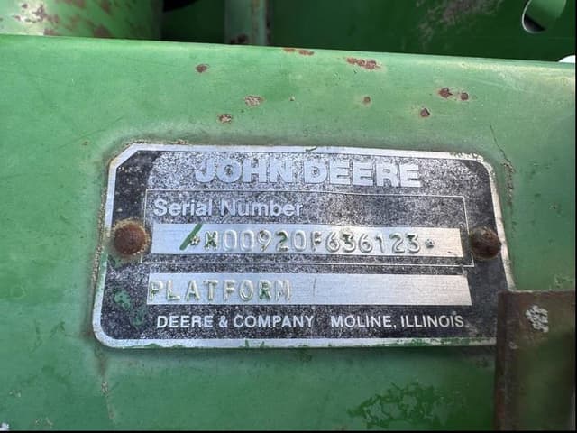 Image of John Deere 920F equipment image 1