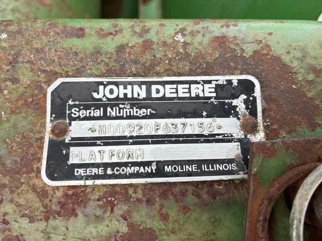 Image of John Deere 920F equipment image 1