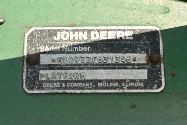 Image of John Deere 922 equipment image 4