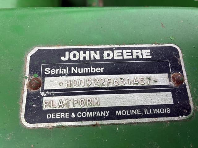 Image of John Deere 922F equipment image 1
