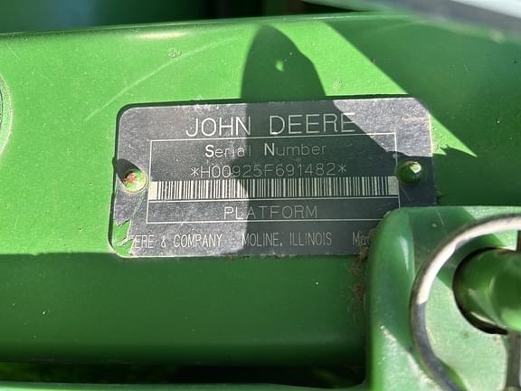 Image of John Deere 925F equipment image 4