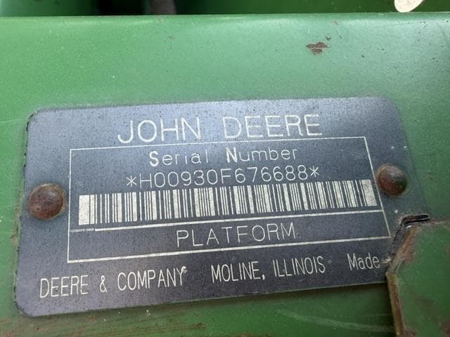 Image of John Deere 930F equipment image 1