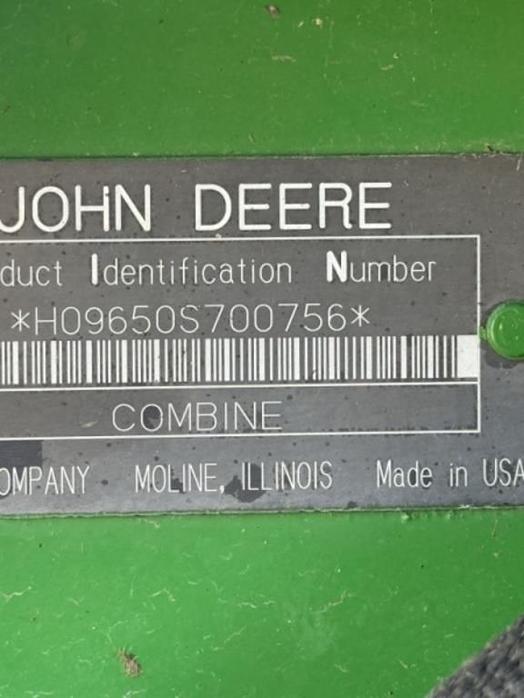 Image of John Deere 9650 STS equipment image 1