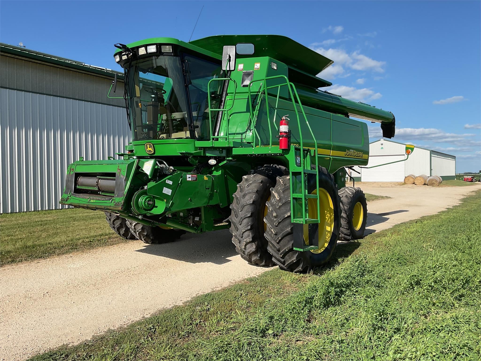 SOLD - John Deere 9760 STS Lot No. 7924 Combines with 3,762 Hrs ...