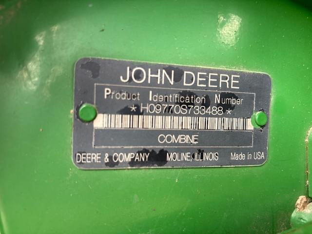 Image of John Deere 9770 STS equipment image 3