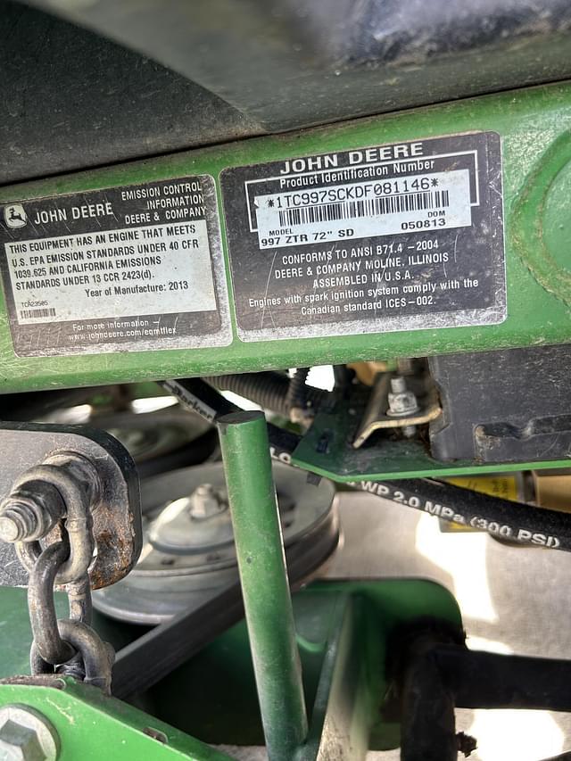 Image of John Deere 997 equipment image 4