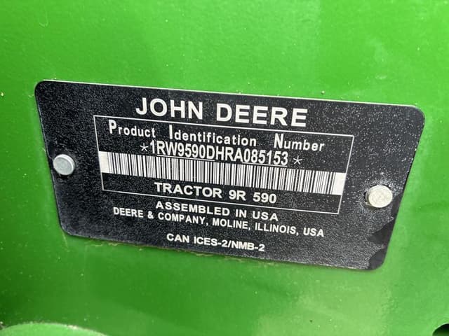 Image of John Deere 9R 590 equipment image 1