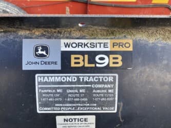Image of John Deere BL9B equipment image 3
